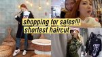 Shopping for Huge Sales!! Shortest Haircut Since 2012 OMG | Q2HAN
