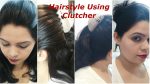 Easy ,quick hairstyle using clutcher..|hair style for short hair..