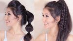 2 GORGEOUS Ponytail Hairstyle | Easy Everyday Elegant Ponytail Hairstyle | Fancy Ponytail