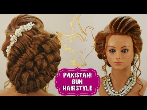pakistani bun hairstyle || bun hairstyle || best bun hairstyle || advance bun hairstyle || easy bun