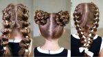 Прически на 1 Сентября! — 3 Good looking hairstyles for school!