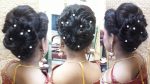 Indian bridal hairstyle for long hair || Bengali bridal hairstyle || Indian bun hairstyles