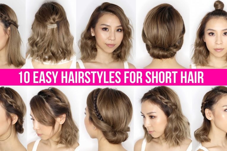 10 Easy Ways To Style Short Hair & Long Bob — Tina Yong