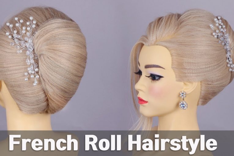 French Roll Hairstyle. /Hair Tutorial