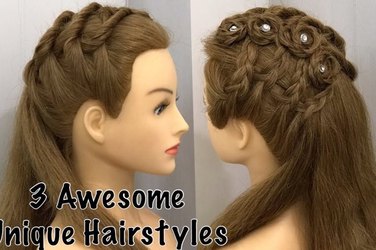 Beautiful Open Hairstyle for Wedding or party | Easy Hairstyles | Red carpet Hairstyles