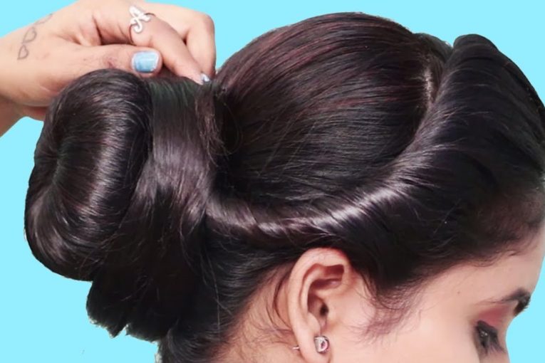 New Bun hairstyles 2019 | Easy Hairstyle For Medium Hair 2019 | Best Hairstyle For Girls