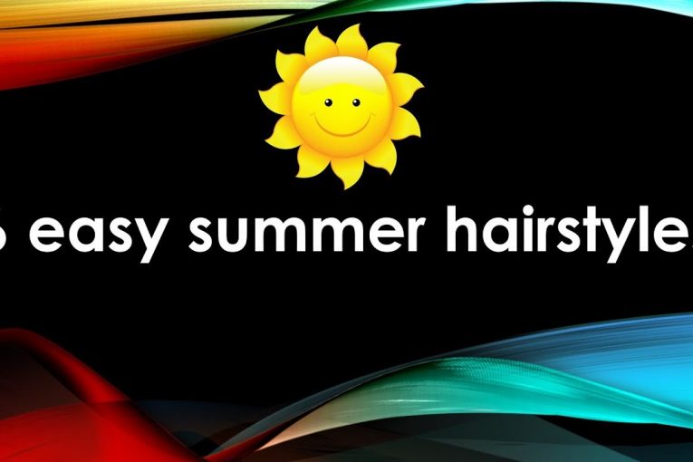 6 different and easy hairstyles for summer || hair style girl || teen hairstyles || female hairstyle