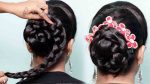 Juda hairstyle for Wedding/party || Perfect Bridal Bun || Hairstyles girl || Wedding guest hairstyle