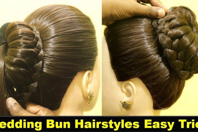 Beautiful New Bun Wedding Juda Hairstyle | High Ponytail with Bun Juda | KGS Hairstyles