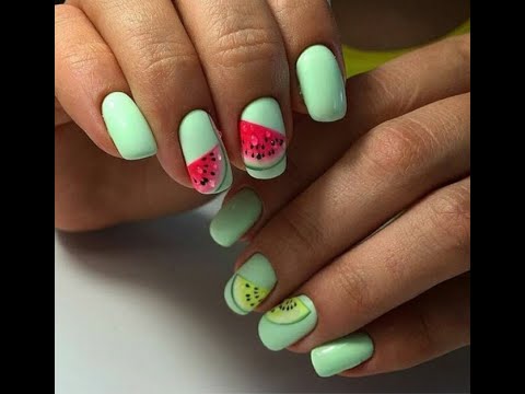 Летний маникюр 2019- Summer manicure 2019