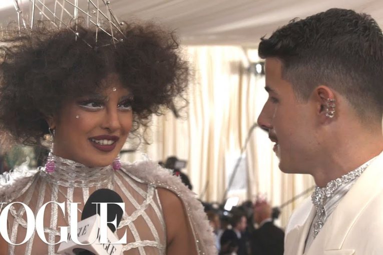 Priyanka Chopra & Nick Jonas on Their First Met Since Marriage | Met Gala 2019 With Liza Koshy