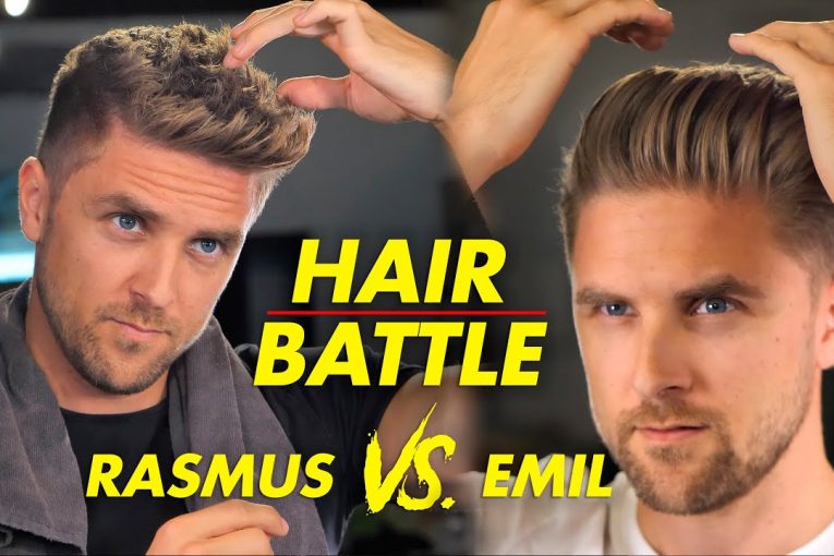 Quiff hairstyle vs Slickback — Mens hair 2019 Revolution