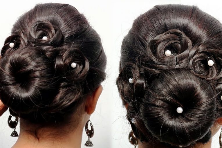 Easy and Cute Hairstyle for wedding || Beautiful heatless hairstyle for girls || Hairstyles