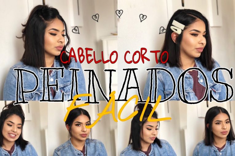 PEINADOS FÁCILES PARA CABELLO CORTO 2019|| HAIRSTYLE FOR SHORT HAIR 2019