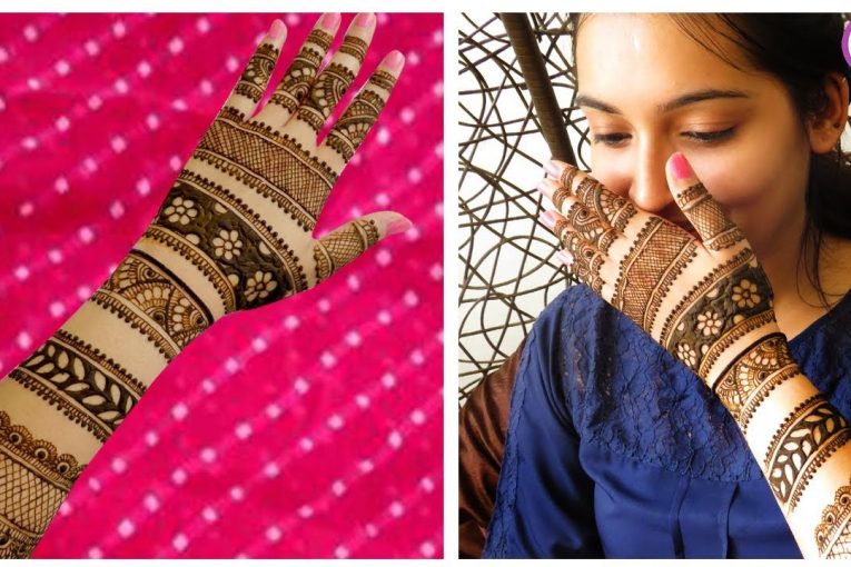 Latest Bangle Style Back Hand Mehndi Designs | Bridal Mehndi | Arabic Henna by Jyoti Sachdeva.