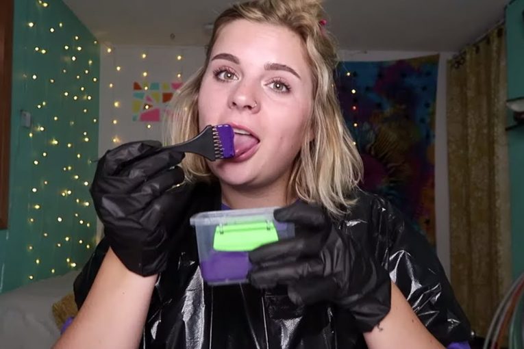 how NOT to dye your hair purple | Hope Schwing