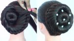 new juda hairstyle for girls | hair style girl | ladies hairstyle | wedding guest hairstyle