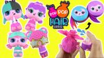 Pop Pop Hair Surprise Toy Unboxing! SPRAY with Water for a POP Surprise + Pet Hair Accessories