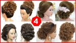 4 Latest Girls Hairstyles For Wedding, Party. Long Hair Styles 2020.
