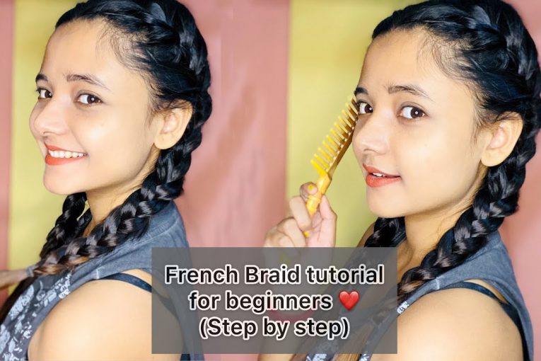 French Braid Tutorial For Beginners❤️