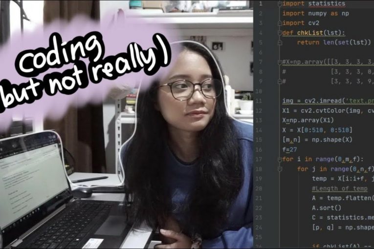 Coding but not really — Study with me! | Putri Amaristya