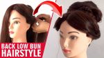 New latest hairstyle 2020 | latest updo hairstyle for medium hair | back low bun hairstyle