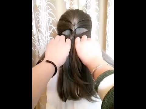 Hairstyle for all kinds of festivals|fancy hairstyle