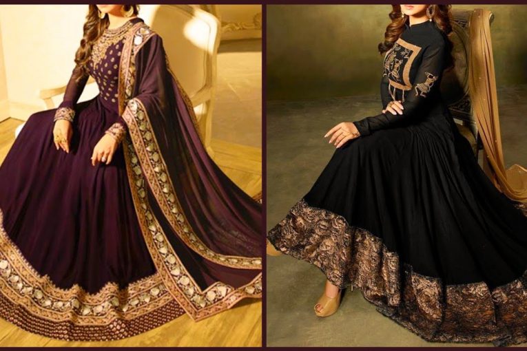 Fancy long frocks new designs 2020-21 for ladies | Party wear long frock design | Long gown designs