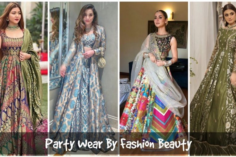 Stylish Fancy Party Wear Dress Designs For Girls