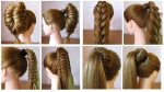4 fancy hairstyle for jeans top | new ponytail hairstyle for party  | high ponytail hairstyle